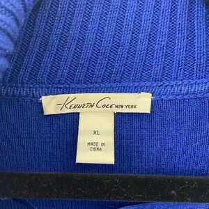 Kenneth Cole Vibrant Royal Blue Cowl neck Sweater